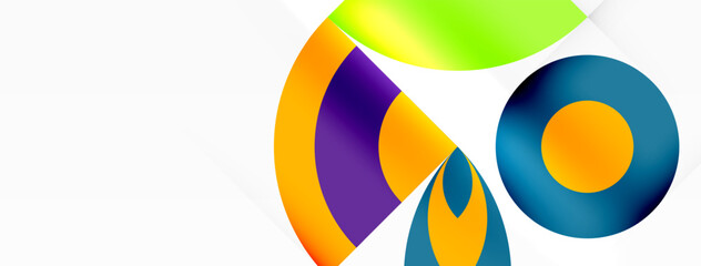 An artistic design featuring a colorful circle with an electric blue circle in the center, showcasing patterns, symmetry, and visual arts. Can be used as a logo or graphic design element