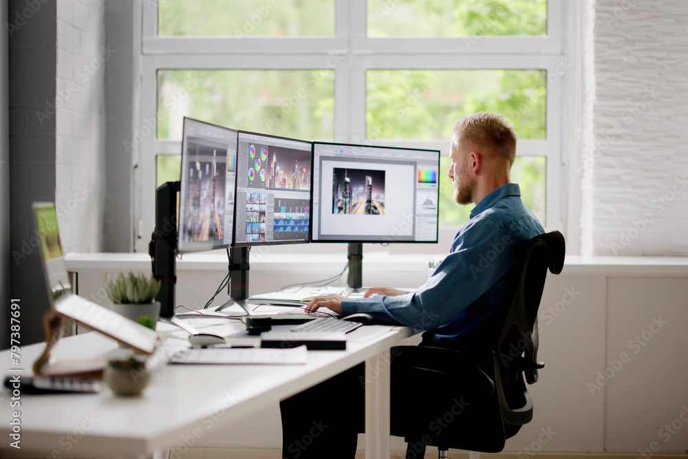Poster Video Editor Using Software For Edit