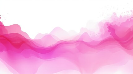 dynamic pink and red paint splash vector art