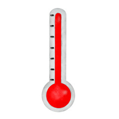 thermometer isolated on white background