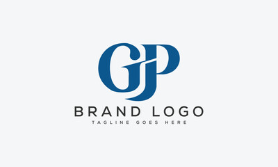 letter GP logo design vector template design for brand