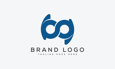 letter BG logo design vector template design for brand