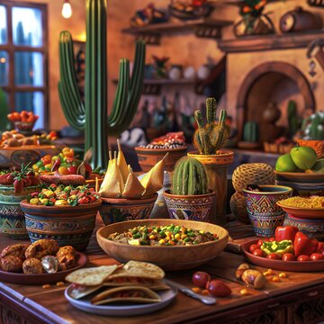 Compartiendo la abundancia de la cocina mexicana