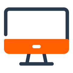 Monitor Display Screen for Visual Output from Computer