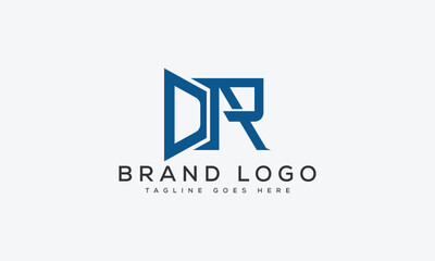 letter DR logo design vector template design for brand