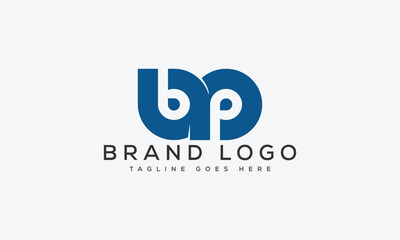 letter BP logo design vector template design for brand