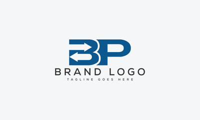 letter BP logo design vector template design for brand