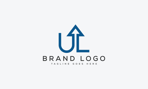letter Ul logo design vector template design for brand
