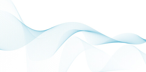 Abstract background wave element for design. Stylized line art background. Vector illustration.