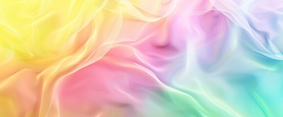 modern abstract gardient background for hologram templates with various colors such as yellow, light green, a little dark blue, and pink.