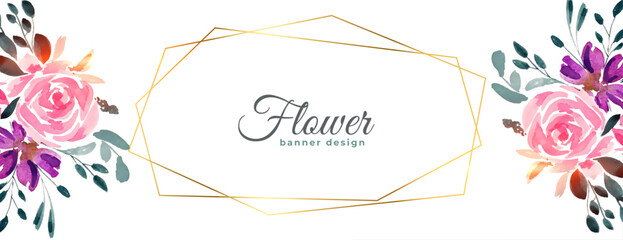 hand painted blossom floral banner  for wedding decor