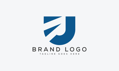 letter U logo design vector template design for brand