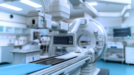 Modern medical equipment in a modern medical center.