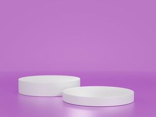 cosmetic cream on a white background