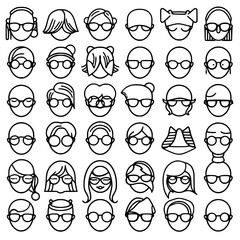 Fashion icon, clothing icon, dress icon, business icon, fashionable icon, accessory icon, icon, icons, set, vector, symbol, travel, sign, hotel, illustration, tourism, car, fashion, pictogram