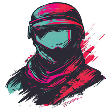 recommend clip art: Vector Soldier Design Minimalism in Gaming Vector Illustrative for your work's logos, T-shirt merchandise, stickers, label designs, posters, greeting cards, and advertising for business entities or br
