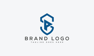letter SP logo design vector template design for brand