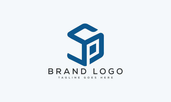 letter SP logo design vector template design for brand