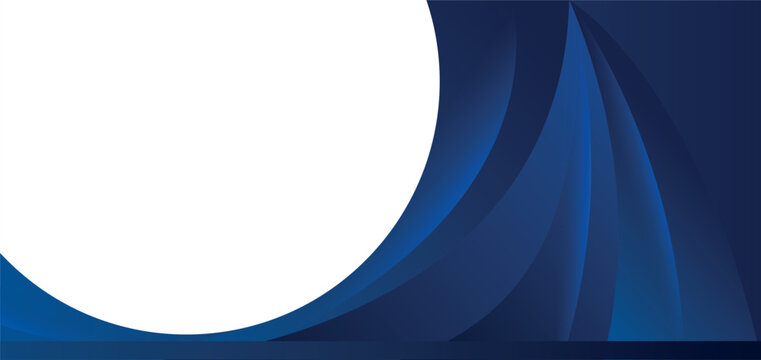 blue waves banner, blue waves geometric pattern, blue banner template