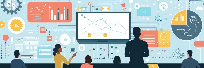 Big data unravels complex consumer behaviors, providing actionable insights that propel strategic business decisions, business concept