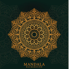 Seamless vector mandala pattern design for background