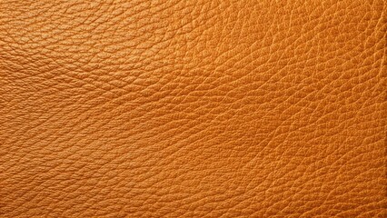 Closeup of tan leather texture background