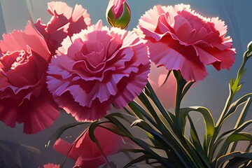 carnation, flower, parent's day, parents' day, anniversary,