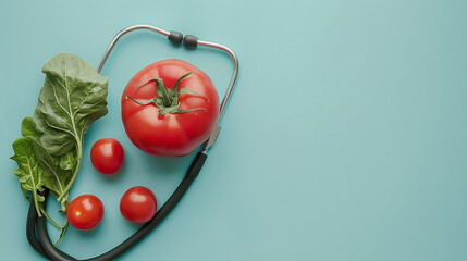 symbol for healthy fresh food and health