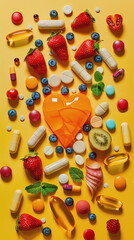 symbol for healthy fresh food and health