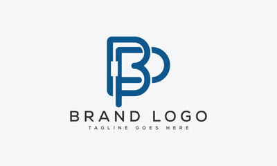 letter BP logo design vector template design for brand.