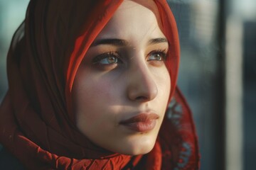 Young Arabic woman. Stylish portrait