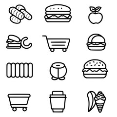 Fototapeta premium Travel Icons Set