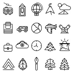 vacation icon, travel icon, beach icon, summer icon, airplane icon, tourism icon, nature icon, mountain icon, tour icon, travel destinations icon, transportation icon, transport icon, weather icon