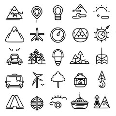 vacation icon, travel icon, beach icon, summer icon, airplane icon, tourism icon, nature icon, mountain icon, tour icon, travel destinations icon, transportation icon, transport icon, weather icon, lu