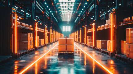 Digital and data enabled Distribution Center to manage modern Logistics