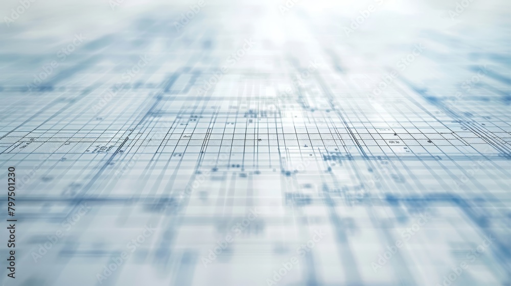 Poster grid system: an image displaying a grid overlay on a design