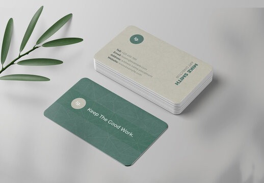 Minimal Corporate Business Card Template