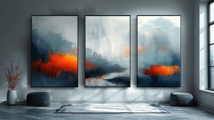 Modern abstract art print set with golden brush strokes, texture, perfect for wall decor, wallpaper, posters, cards, murals, hangings, prints.............................
