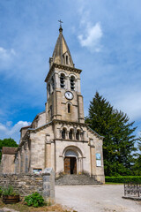 Eglise de l'Etang-Vergy (Bourgogne, France)