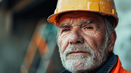 Fototapeta premium Experienced Construction Professional