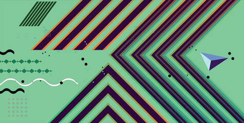 Abstract  geometric shapes background. Vector illustration.  Eps 10