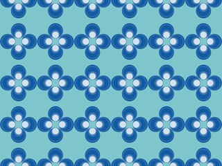 Blue flowers background
