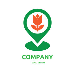 Garden and farm logo design for brand company and identity