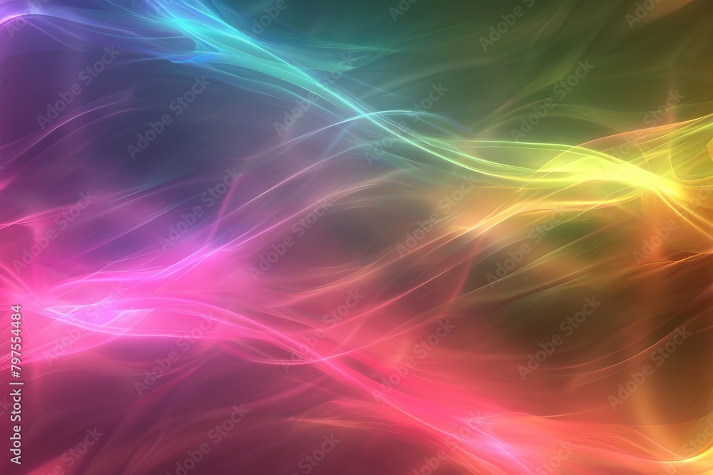 Poster modern abstract color gradient background for web cover design.