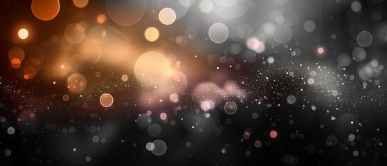 Obraz premium black and white bubble