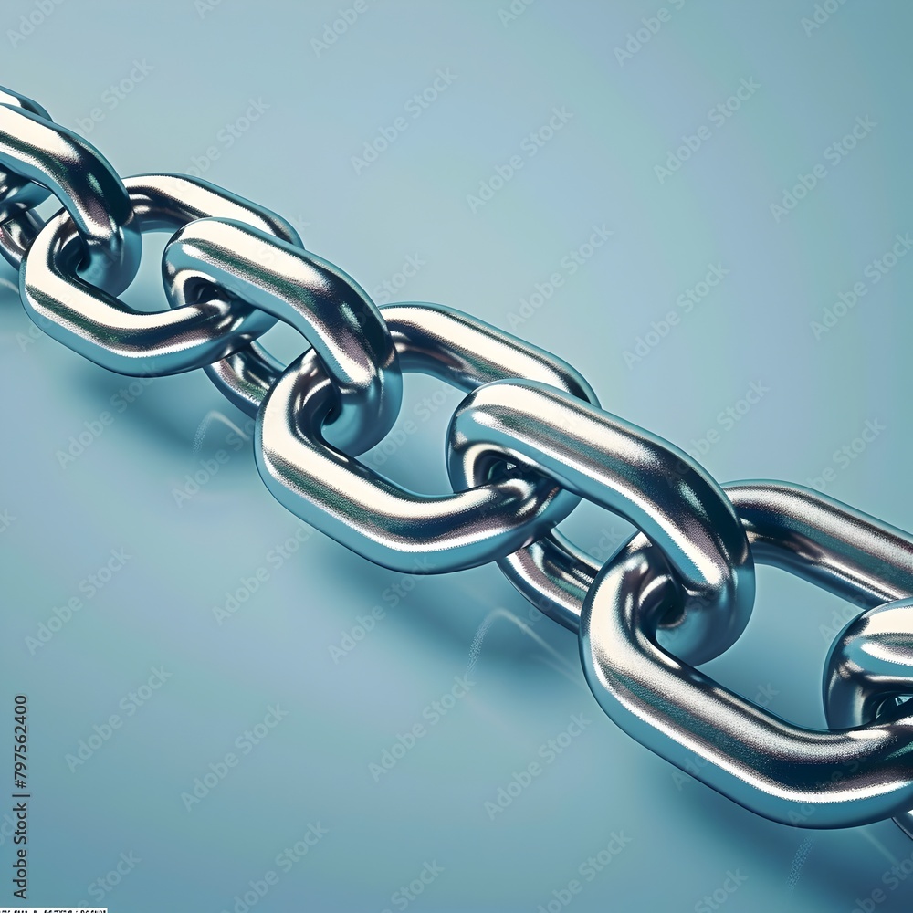 Poster ensuring safe digital practices: protecting users with secure internet links