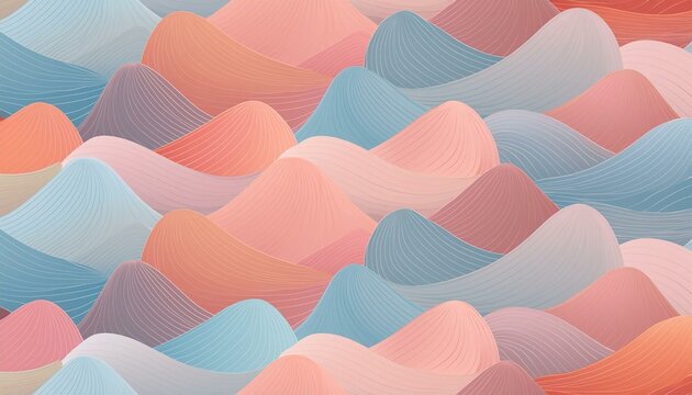 Abstract pastel pink, light blue and sienna seamless pattern. can be used for wallpaper, poster, banner or texture design By Eigens Textures Patterns For Textile Designs Printing On Clothes