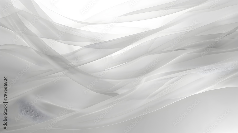 Poster detailed textured linen fabric in monochrome gray tones with a tactile 3d rendering
