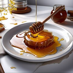 Honey on a Plate
