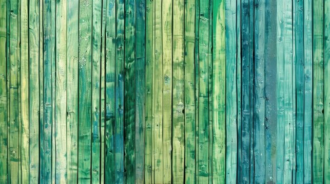 A series of linear patterns in tones of green and blue resembling the vertical layers of a rainforest canopy..